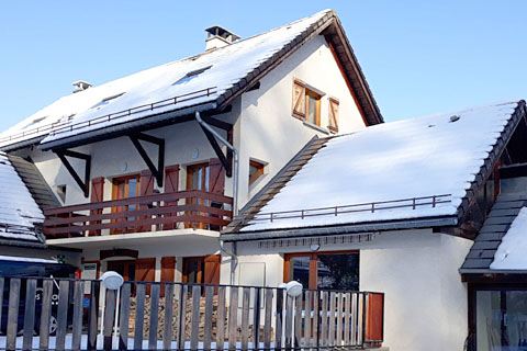 holiday gite french alps three bedrooms ski station shuffle